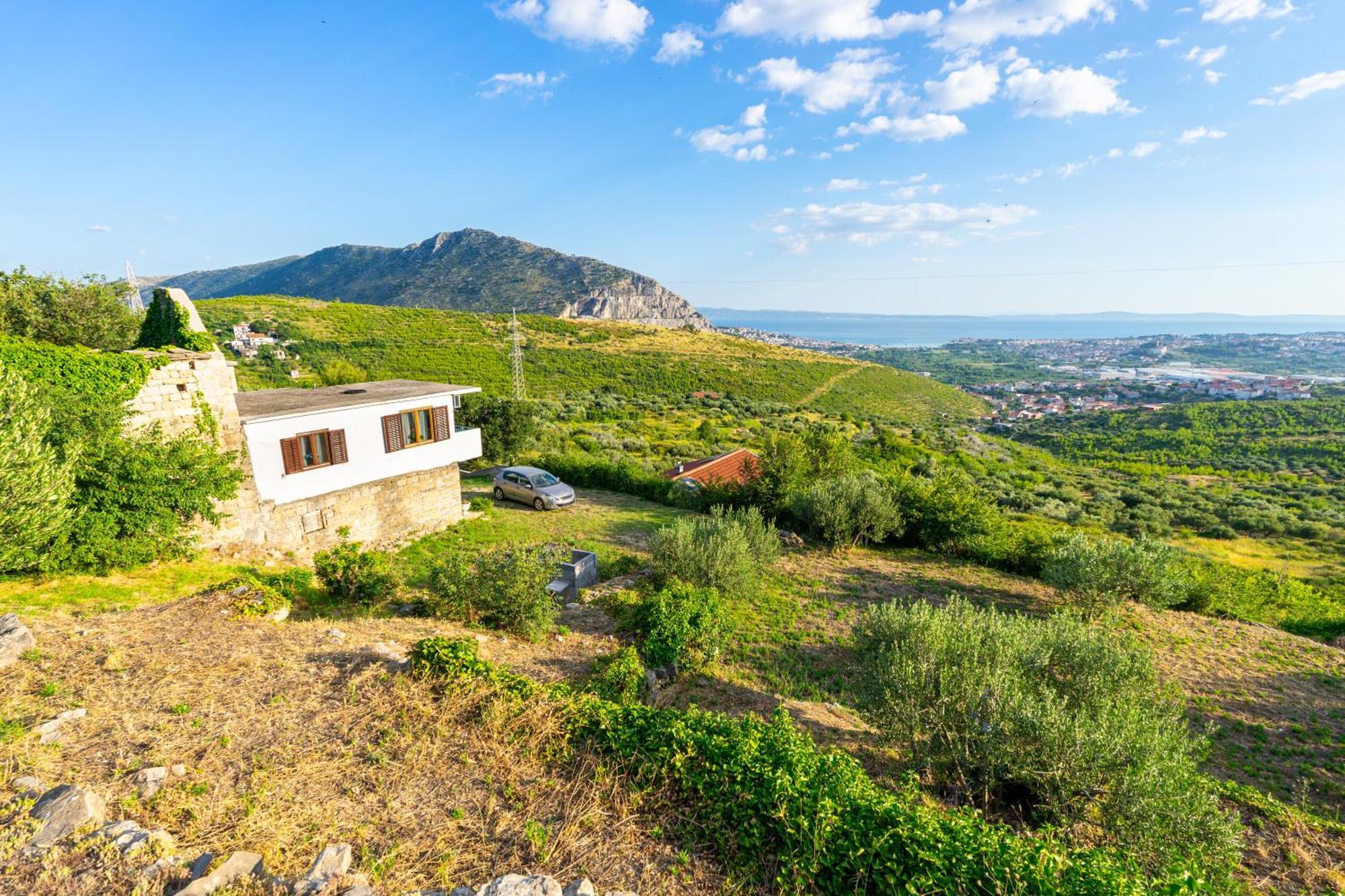 Olive Garden House In Zrnovnica With A View & Bbq Villa Eksteriør bilde